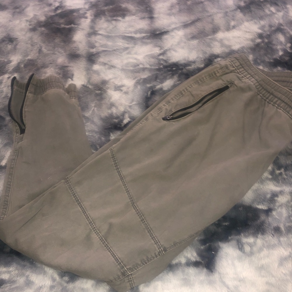 (3-pair bundle) Arizona Jean Co. Drawstring w/zipper Joggers
